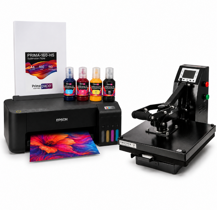 Auto/Manual Clam Heat Press 40 x 50cm Starter Kit