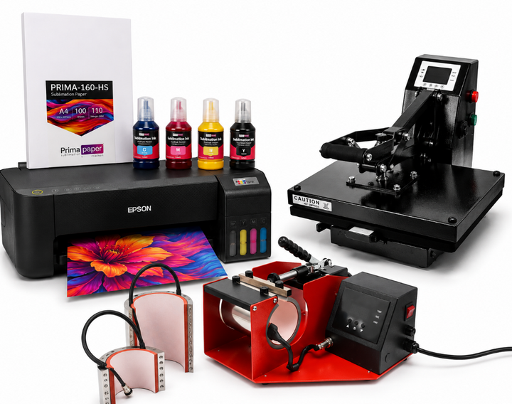 Auto/Manual Clam Heat Press 40 x 50cm Starter Kit