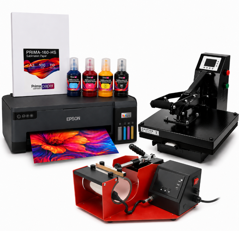 Auto/Manual Clam Heat Press 40 x 50cm Starter Kit