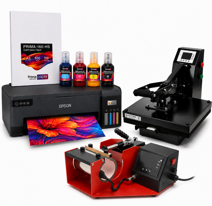 Auto/Manual Clam Heat Press 40 x 50cm Starter Kit