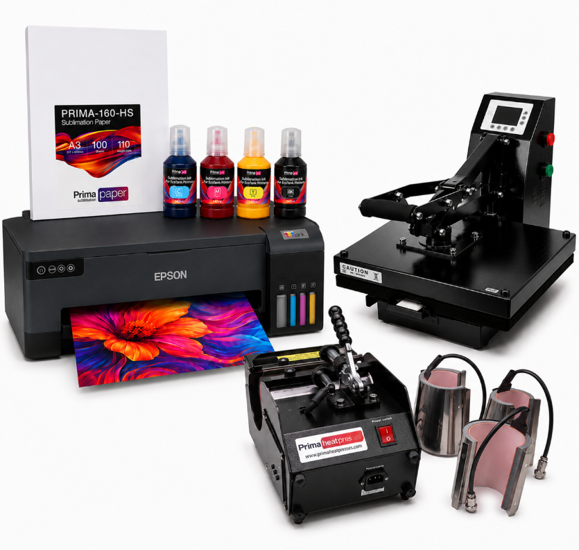 Auto/Manual Clam Heat Press 40 x 50cm Starter Kit