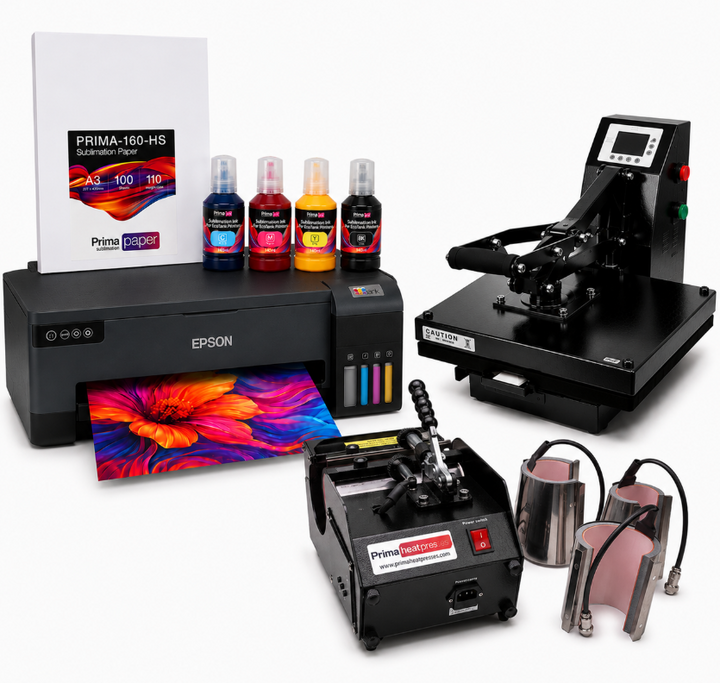 Auto/Manual Clam Heat Press 40 x 50cm Starter Kit