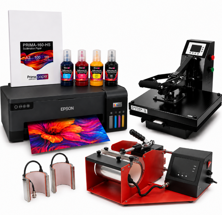 Auto/Manual Clam Heat Press 40 x 50cm Starter Kit