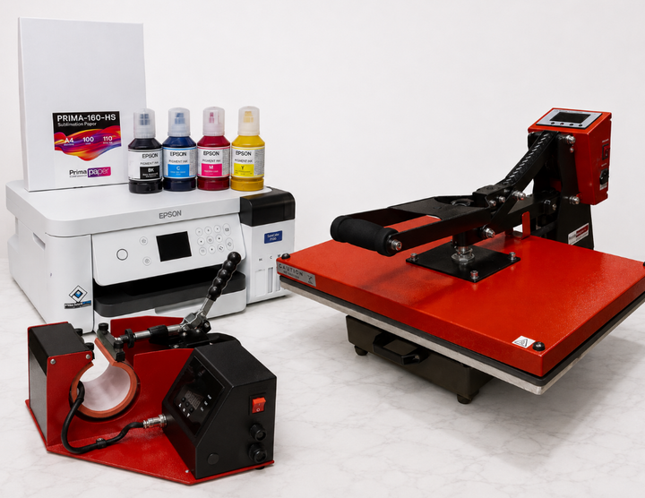 Single Table Manual 40x60cm Heat Press Starter Kit