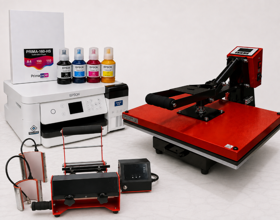 Single Table Manual 40x60cm Heat Press Starter Kit