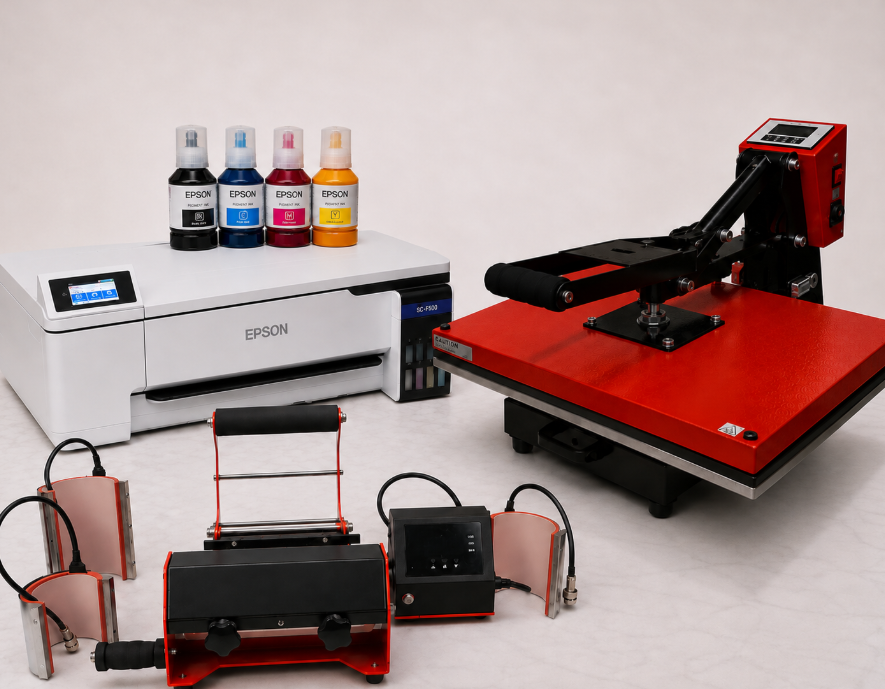 Single Table Manual 40x60cm Heat Press Starter Kit