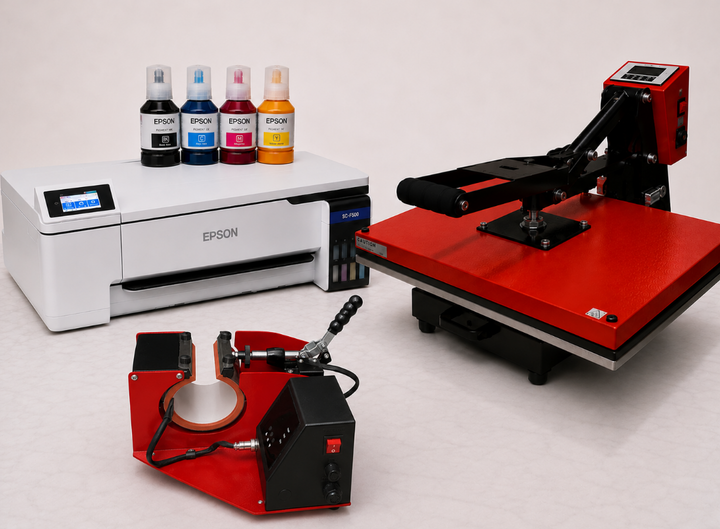 Single Table Manual 40x60cm Heat Press Starter Kit