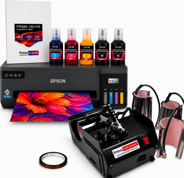 Multifunctional Mug Press 4 in 1 Starter Kit