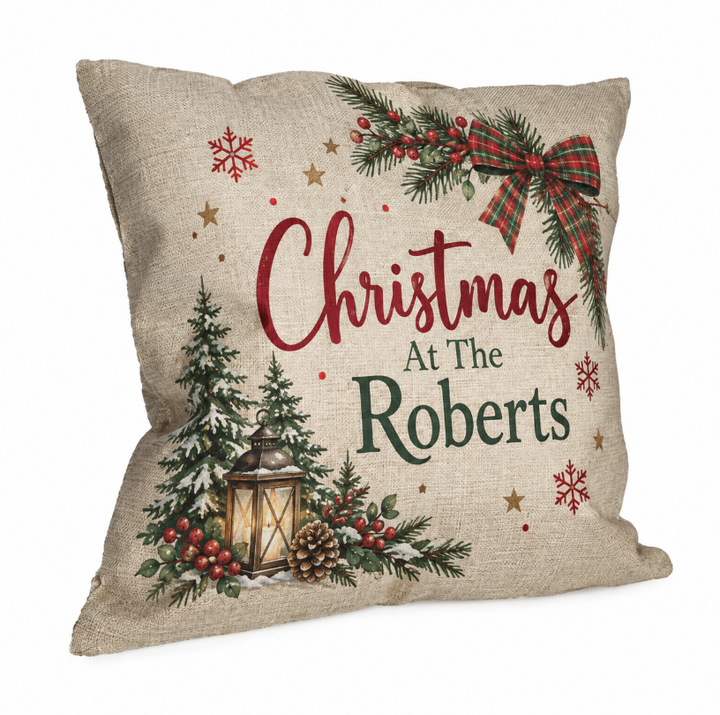Sublimation Faux Burlap Cushion Cover
