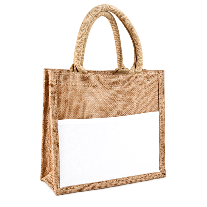 Sublimation Jute Bag with Panel