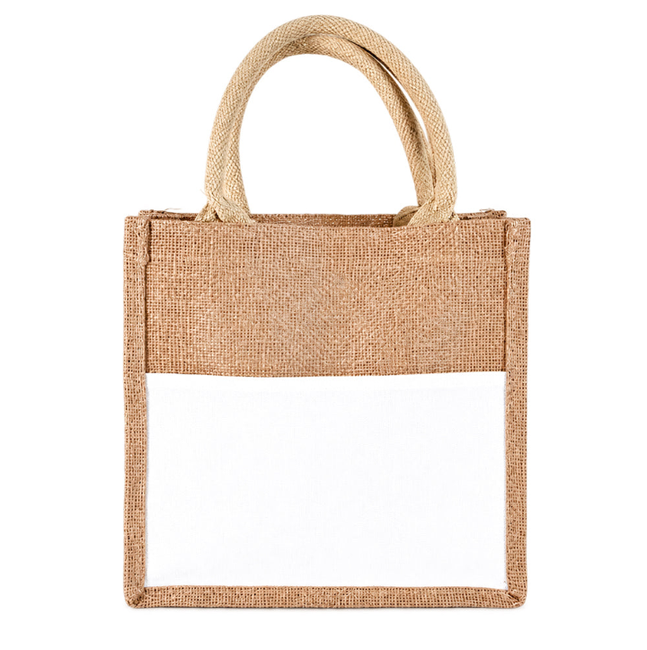 Sublimation Jute Bag with Panel