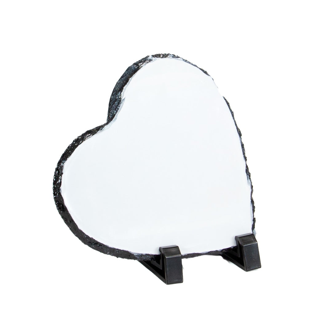 heart rock photo slate, heart sublimation rock photo slate, sublimation photo slate heart