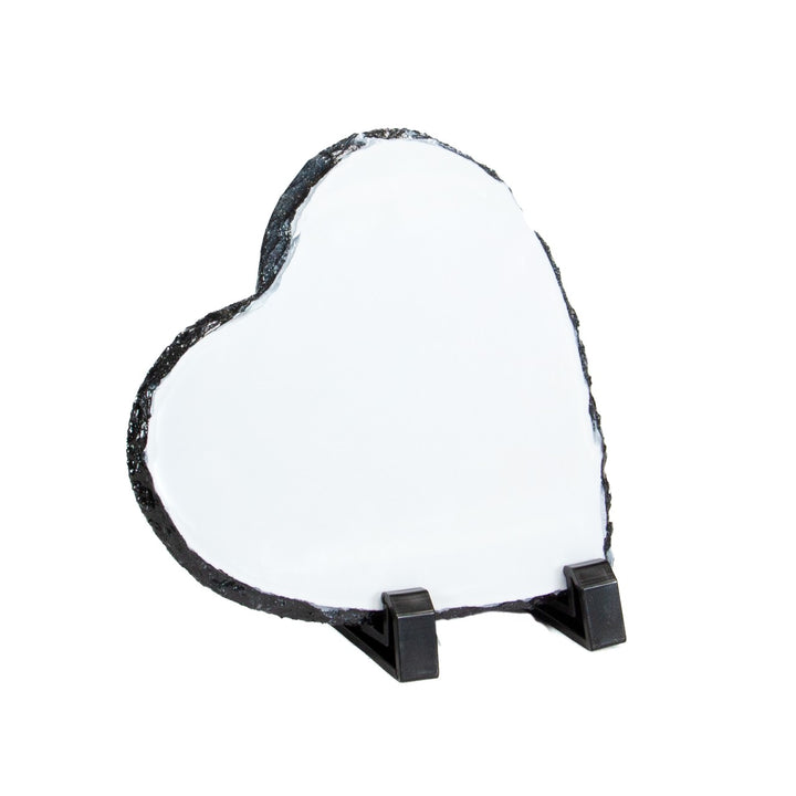 heart rock photo slate, heart sublimation rock photo slate, sublimation photo slate heart