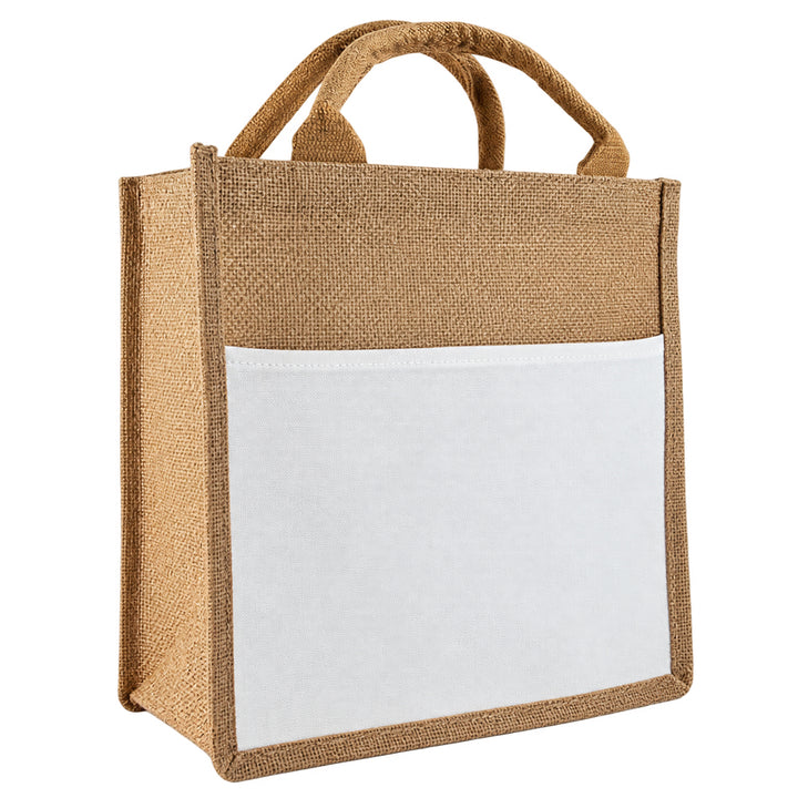 Sublimation Jute Bag with Panel