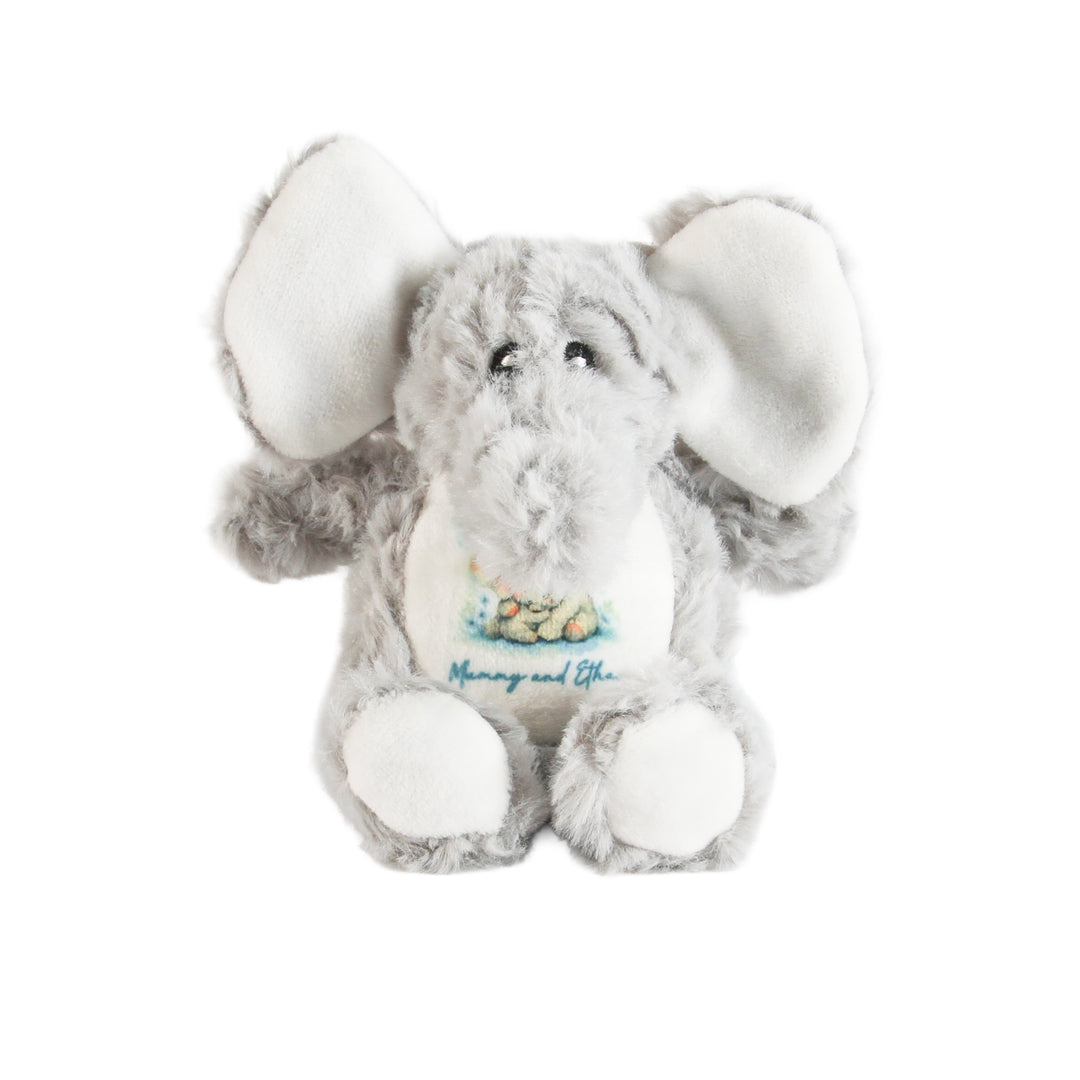 Sublimation Elephant Plush Keyring