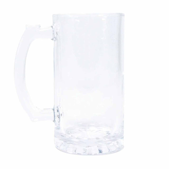 Sublimation Glass Beer Stein - 16oz (Pack of 2)