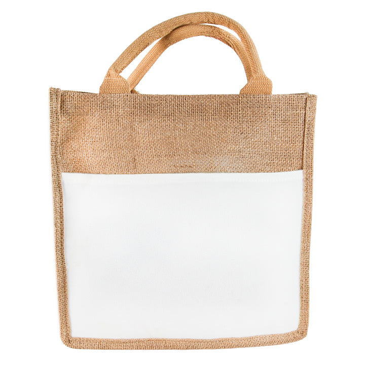 Sublimation Jute Bag with Panel