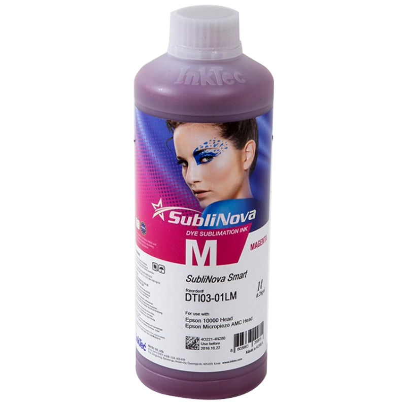 wide format sublimation ink magenta, magenta wide format sublimation ink, litre bottle sublimation ink