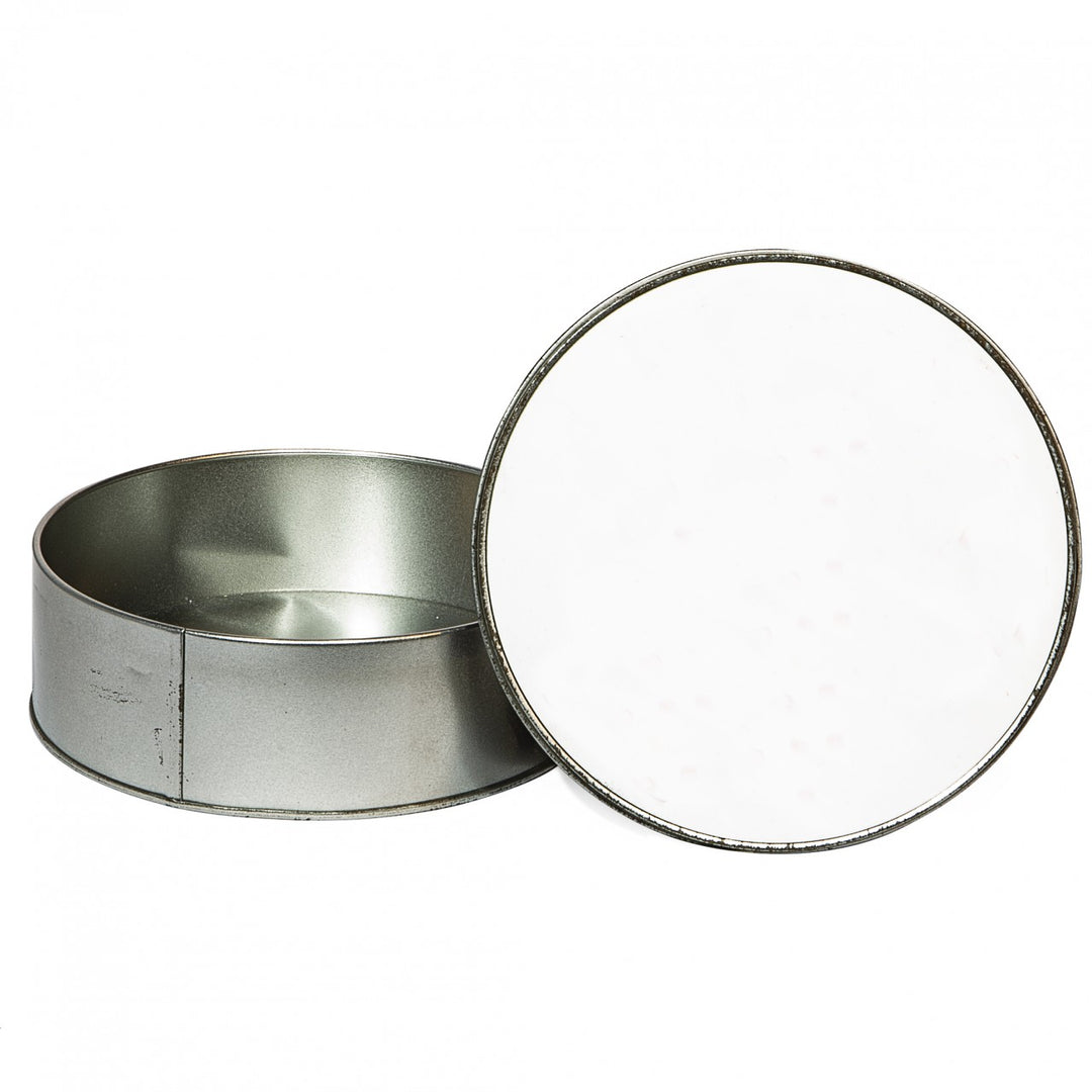 dye sublimation round metal tin, sublimation round metal tin