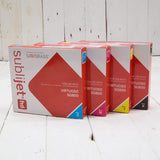 SubliJet-HD Sublimation Gel Ink (Extended Capacity CMYK Set) - For Sawgrass SG800