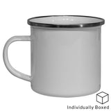 12oz White Sublimation Enamel Mug