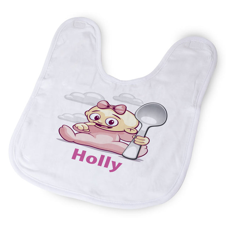 Baby Bib - White