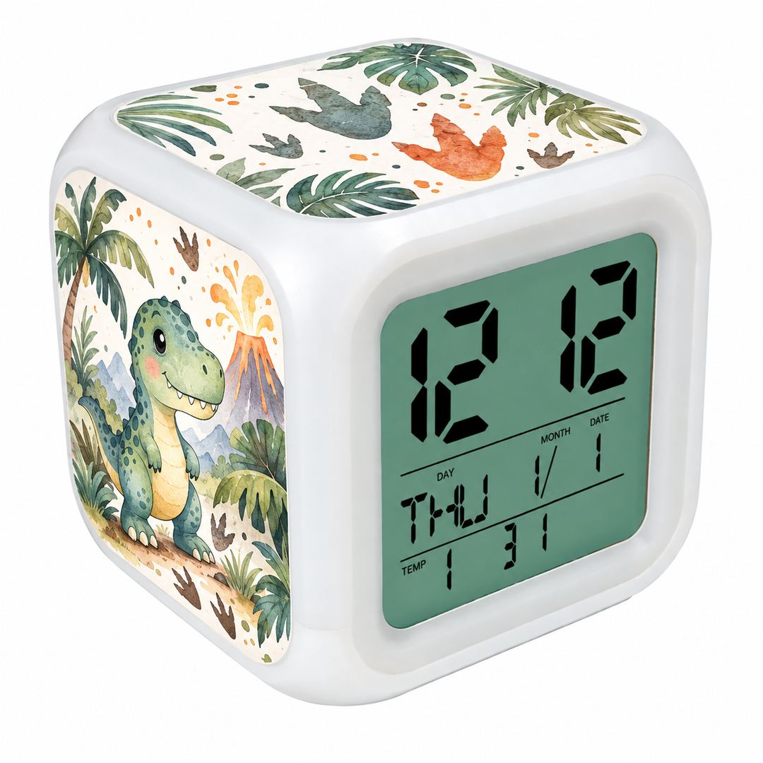 LED Sublimation Alarm Clock