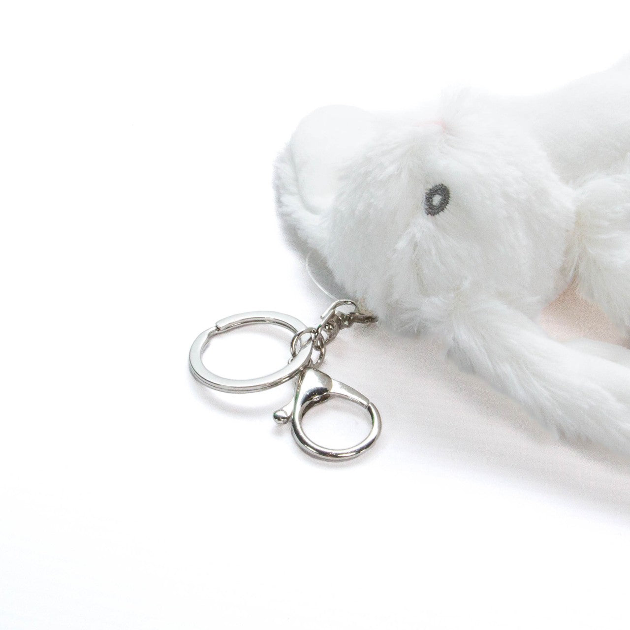 Sublimation White Rabbit Plush Keyring – Dye Sublimation Supplies
