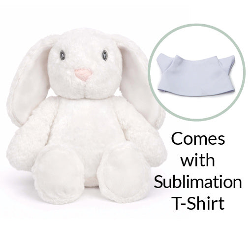 Sublimation White Rabbit Plush Toy