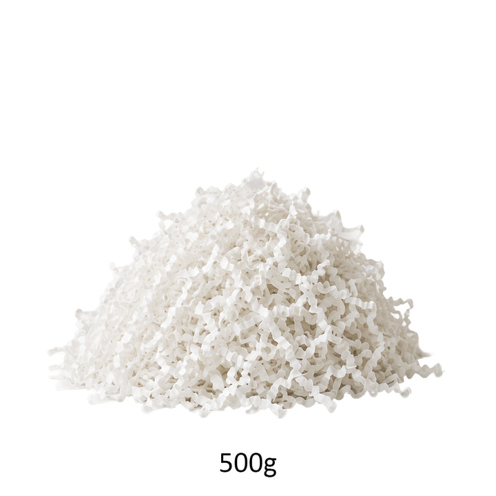 White ZigZag Shredded Paper