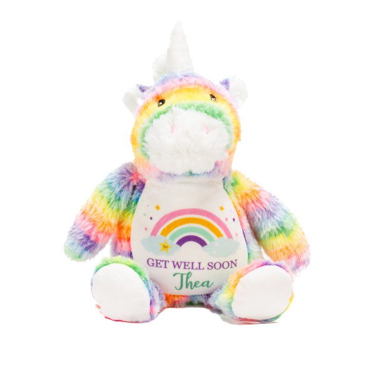 Sublimation Rainbow Unicorn Plush Toy
