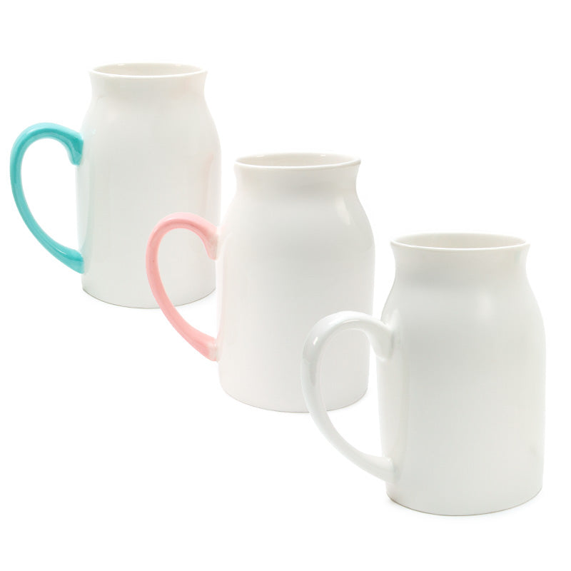 sublimation milk mug, sublimation milk jug, 450ml sublimation milk mug
