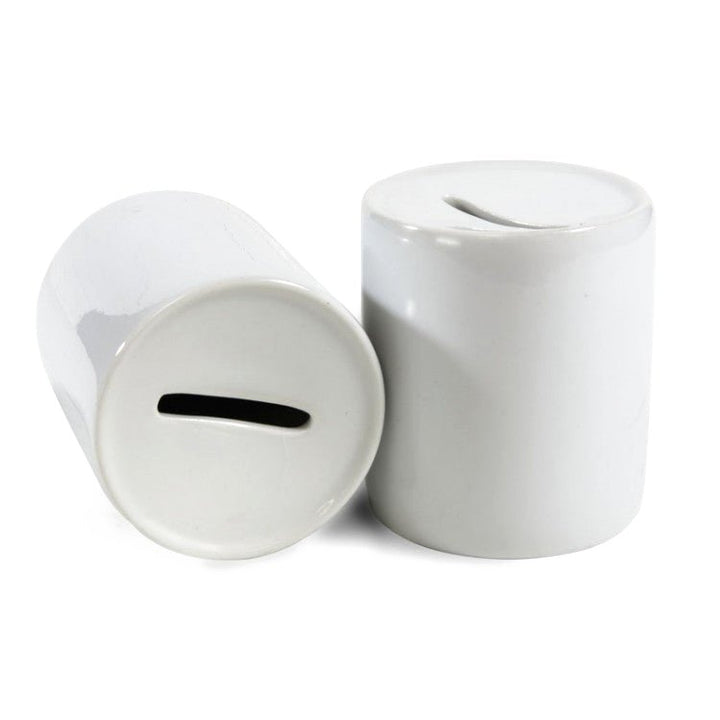 Blank 11oz money box, blank, ceramic
