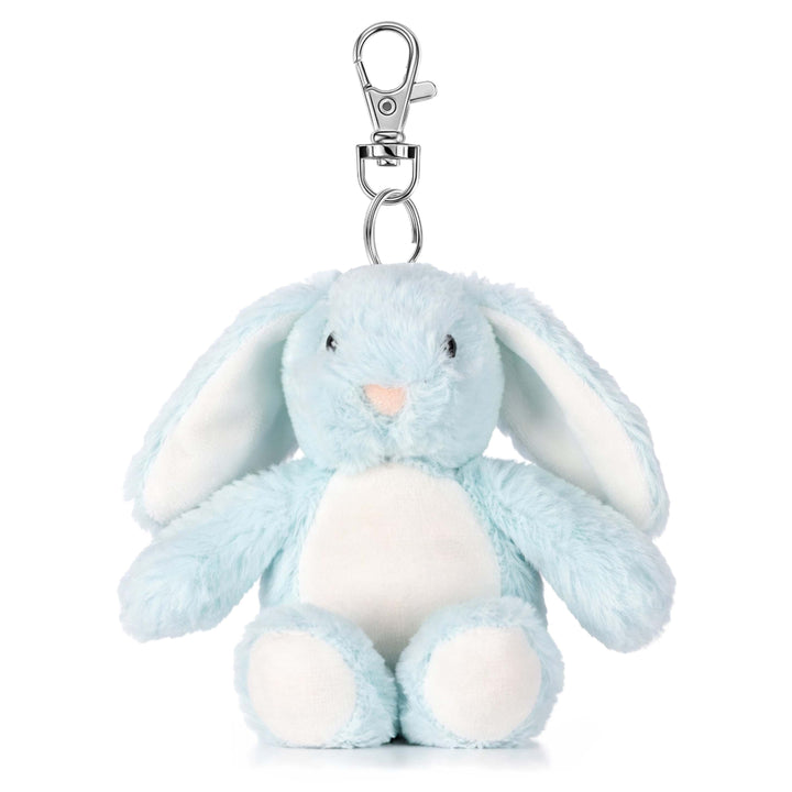 Sublimation Blue Rabbit Plush Keyring