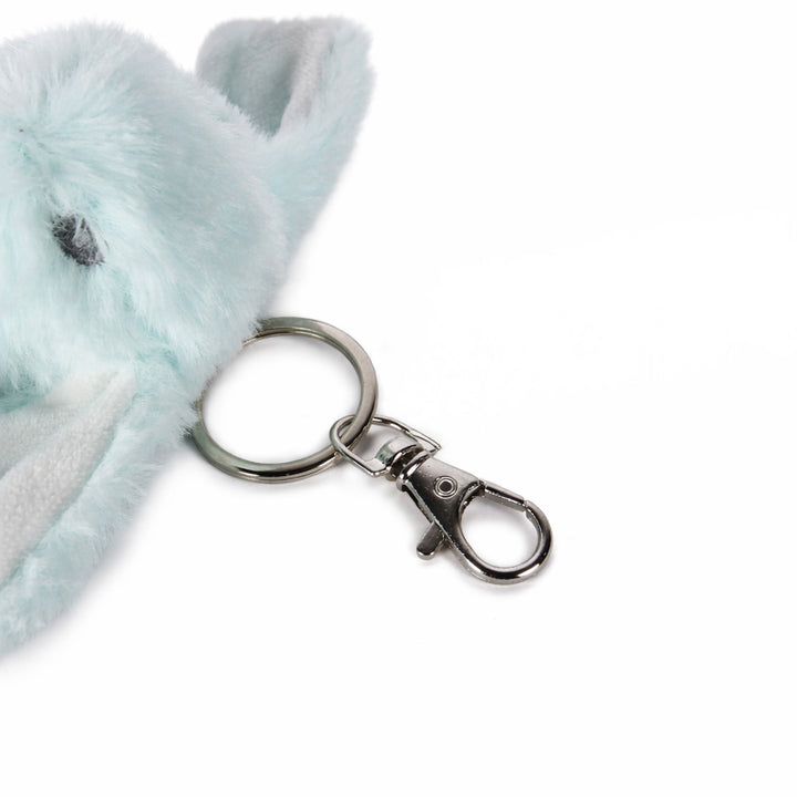 Sublimation Blue Rabbit Plush Keyring