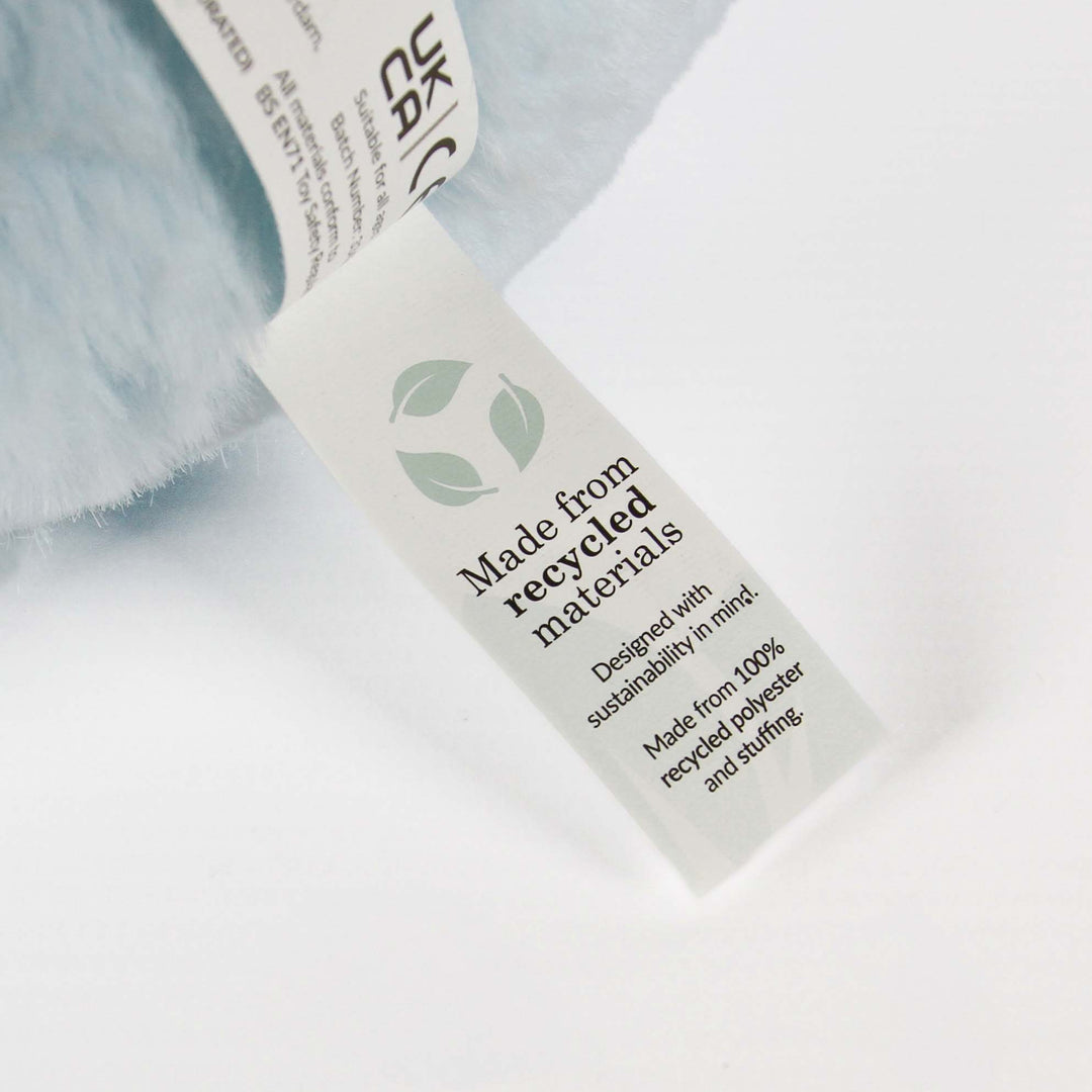 Sublimation Blue Rabbit Plush Keyring