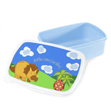 Sublimation Blue Plastic Lunch Box