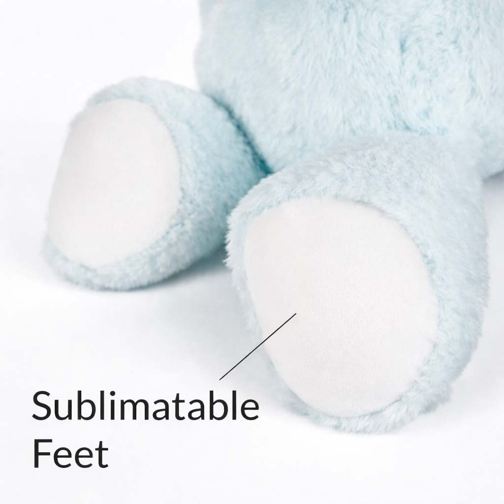 Sublimation Blue Rabbit Plush Toy