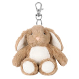 Sublimation Brown Rabbit Plush Keyring