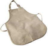 Child's Large Faux Burlap Apron