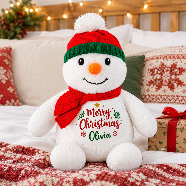 Sublimation Snowman Plush Toy