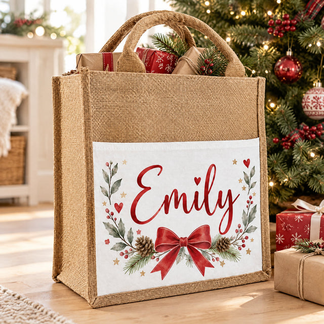 Sublimation Jute Bag with Panel