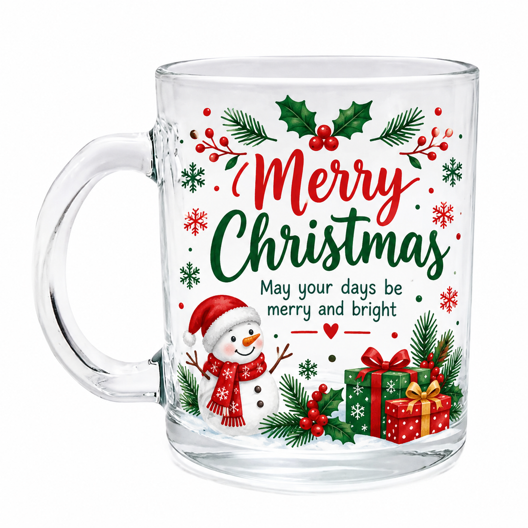 11oz Glass Sublimation Mug