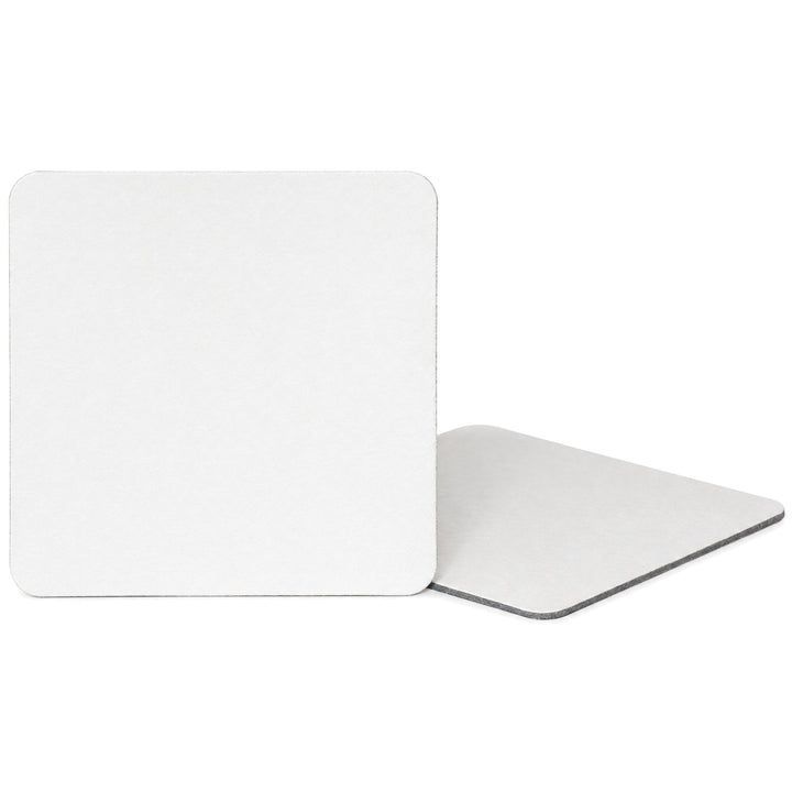 Glossy cardboard coasters (pack of 10), blank