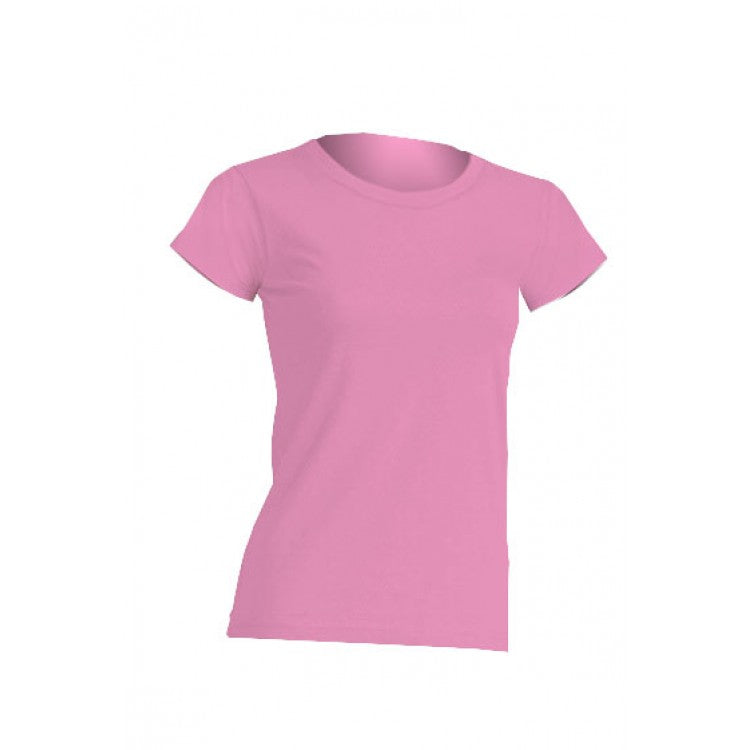 laser printing tee, cotton tee, JHK women's tee