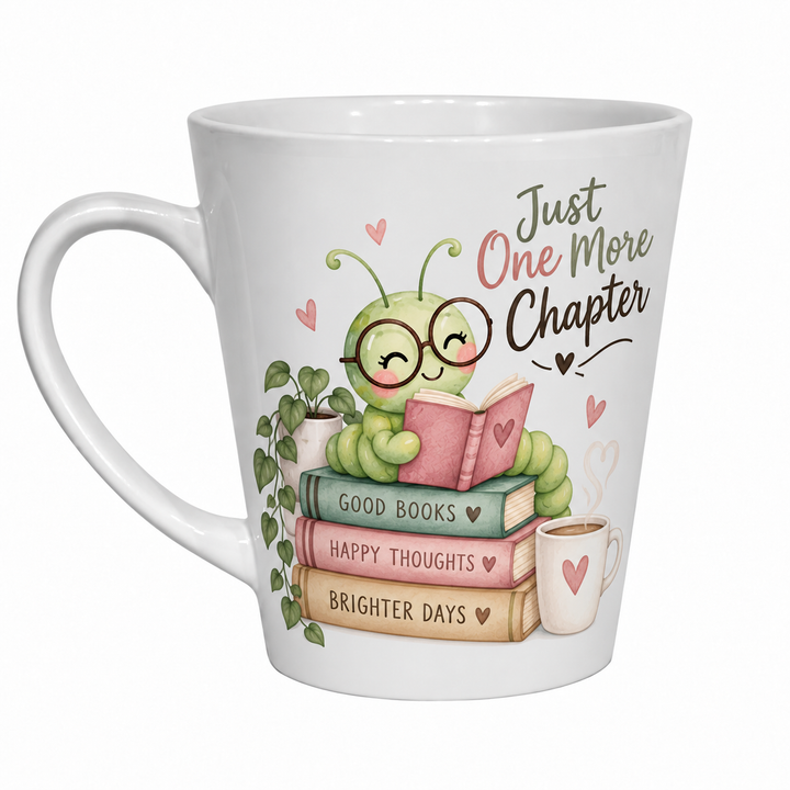 12oz White Latte Mugs