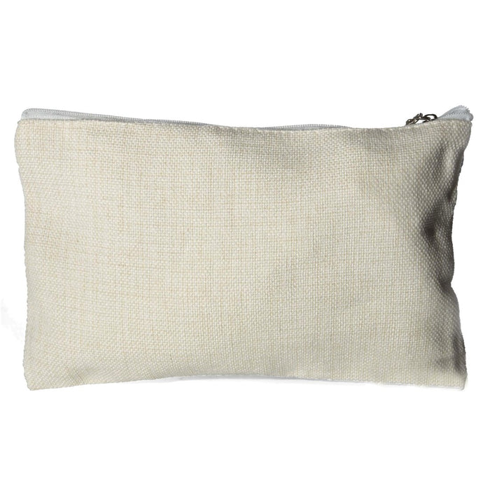 Linen handy bag 10 x 15 cm, blank