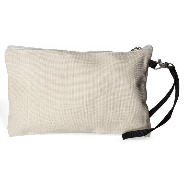 Linen handy bag 15 x 24 cm, blank