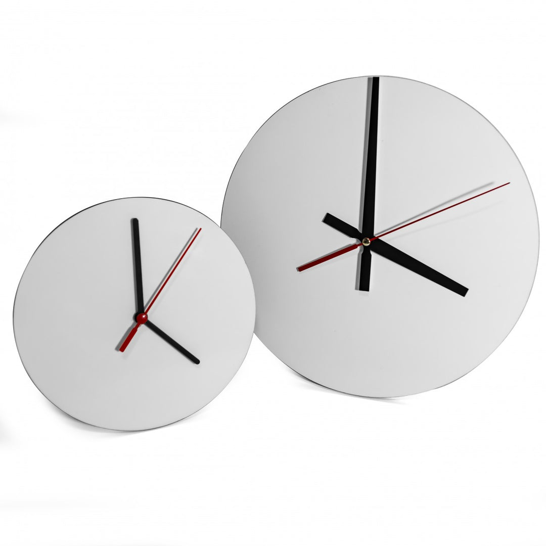 dye sublimation supplies, dye sublimation blanks, sublimation clocks, hardboard clocks, sublimation blanks clocks, clock sublimation, dye sub clocks