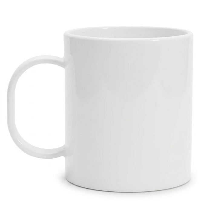 Polymer white mug 11oz, blank